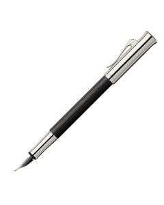 Graf von Faber-Castell Guilloche Black Fountain Pen.