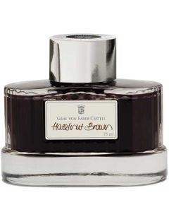 This is the Graf von Faber-Castell Hazelnut Brown 75ml Ink Bottle.