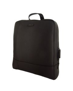 Hugo Boss Aspen backpack is made from a grainy  textured leather.