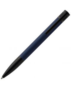 This is the Explore Brushed Navy Ballpoint Pen designed by Hugo Boss.