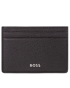 This Hugo Boss black money clip is made from Italian leather and Brass with a smooth grainy feel. 