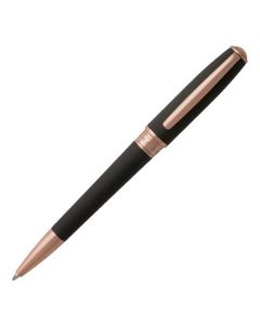 This black and rose gold pen has been designed by Hugo Boss.