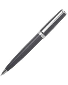 This Grey Gear Icon Ballpoint Pen is designed by Hugo Boss. 