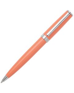 This Light Orange Gear Icon Ballpoint Pen is designed by Hugo Boss. 