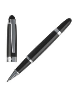 The Icon rollerball in black with chrome trim from Hugo Boss.
