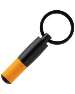 This Yellow Gear Matrix Keyring has been created for Hugo Boss.