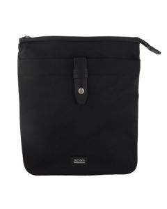Hugo Boss Tersit bag is made from a black polyester material.