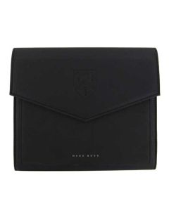 This Hugo Boss notepad has been embossed with a school crest on the front.