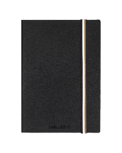 Hugo Boss Iconic Lined A5 Notebook Black 