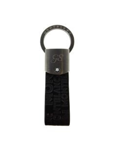 Montblanc keyring engraving with personalised engraving.