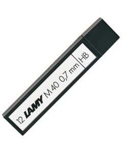 These are the LAMY M 40 HB 0.7mm Pencil Leads.