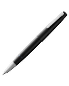 The LAMY black medium fountain pen in the 2000 collection.