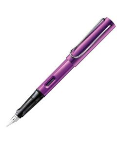 This LAMY fountain pen is part of the Al-star collection and is made from aluminium. 