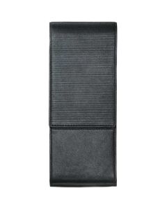 This is the LAMY Nappa Leather Black 3 Pen Pouch.