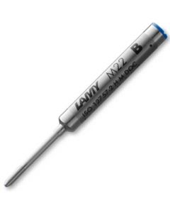 This is the LAMY Blue M22 B Compact Ballpoint Pen Refill. 
