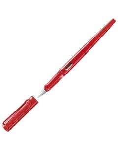 This red LAMY fountain pen is part of the Joy collection and features a 1.5 nib.
