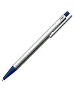 The LAMY matt blue medium ballpoint pen in the Logo collection.