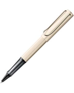 This is the LAMY Palladium Lx Rollerball Pen.