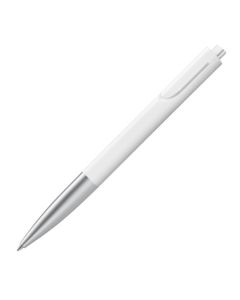 The LAMY white plastic ballpoint pen in the Noto collection.