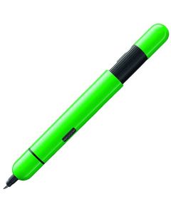 This neon green ballpoint pen has been designed by LAMY.