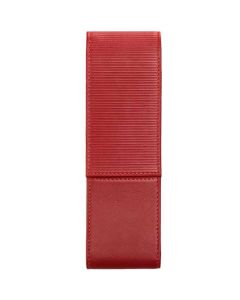 This is the LAMY Nappa Leather Red 2 Pen Pouch.