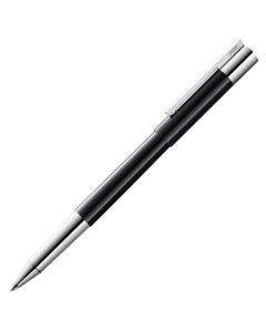 The LAMY black rollerball pen in the Scala collection.