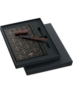 Marron Lx Fountain Pen Special Edition Paper Set designed by LAMY.