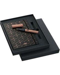 Rose Gold Lx Fountain Pen Special Edition Paper Set designed by LAMY.