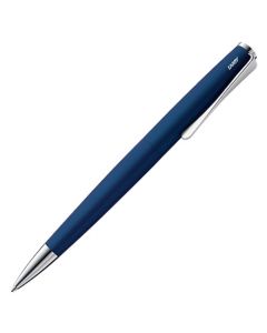 The LAMY blue lacquered ballpoint pen in the Studio collection.