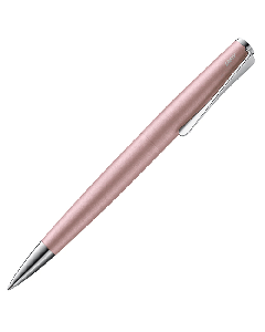 This LAMY Studio Rose Matte Special Edition Ballpoint Pen has a matte rose barrel with a subtle metallic lacquer. 