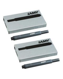 The LAMY black pack of five ink cartridges.