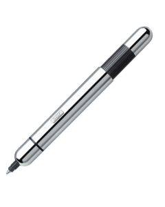 LAMY Pico polished chrome ballpoint pen, with silver-coloured logo.