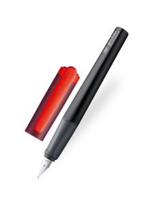 The LAMY Nexx Harry Potter SE Gryffindor Fountain Pen is maqde out of anodised aluminium.