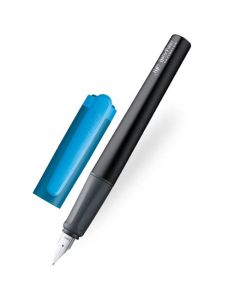 LAMY's Nexx Harry Potter SE Ravenclaw Fountain Pen has been made from anodised aluminium with a stainless steel nib.