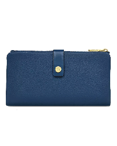 This Radley Larkswood 2.0 Deep Sea Blue Bifold Purse comes in large and has 12CC inside. 