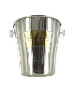 Laurent Perrier ice bucket has been engraved two company logos.