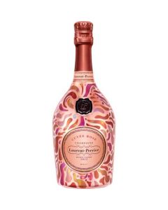 Laurent Perrier Cuvée Rosé 75cl Rose Gold Robed Champagne