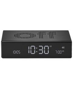 This is the Lexon Flip Premium Black Alarm Clock.