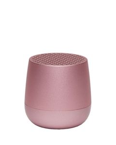 This is the Mino+ Light Pink Bluetooth Speaker designed by Lexon.