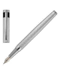 Hugo boss Loop Diamond Chrome Fountain Pen