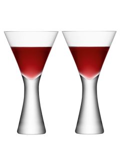These Signature Moya 2 x Wine Glasses are designed by LSA. 