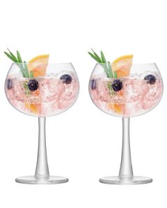 Signature Gin 2 x Balloon Glasses designed by LSA International.