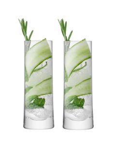 Signature Gin 2 x Highball Glasses designed by LSA International.