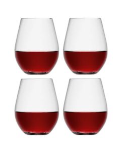 Signature 4 x Red Wine Tumblers designed by LSA.