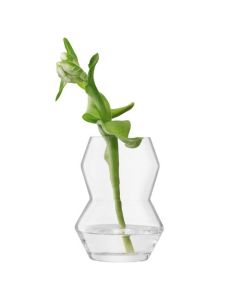 This LSA Small Sculpt Glass Vase 16 cm is perfect for small flower arrangements or single flowers.