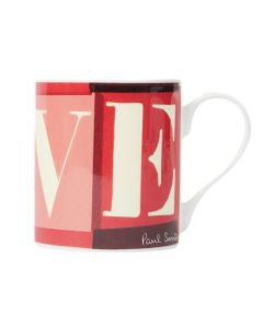 This Paul Smith Bone China Love Mug is made out of bone china and features a delicate handle with a vibrant design that is finished with the Paul smith signature.