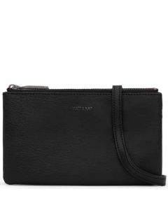 This is the Matt & nat Black Dwell Collection Triplet Cross Body Bag.
