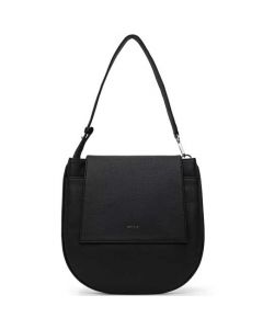This is the Matt & Nat Black Purity Collection MATCH Hobo Bag.