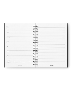 Montblanc's Envelope Notebook Refill #146 18-Month Calendar