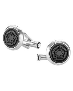 These Montblanc Tribute to Shakespeare Black Rose Inlay Cufflinks are preloved and do not come with the original service guide or guarantee.